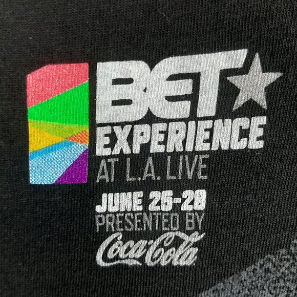BET experience concert LA live 2015 tshirt size 3XL mens Artist names back NWT - Picture 5 of 9